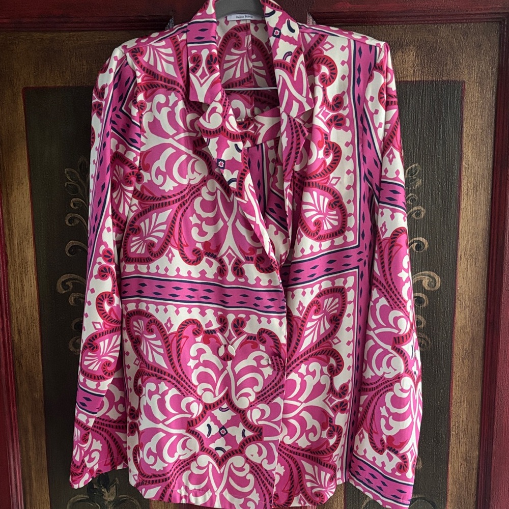Mango jacket and shorts Patterned Women's Top M-L